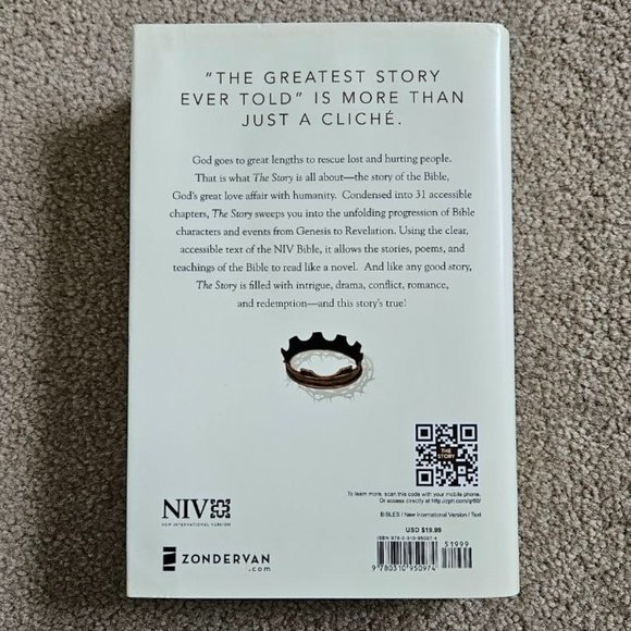4/$25 NIV, The Story - Hardcover - Picture 5 of 5